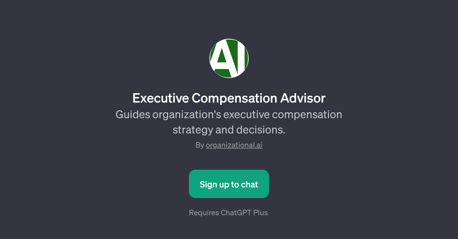 Executive Compensation Advisor GPT website