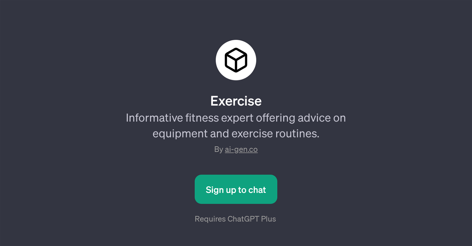 Exercise website