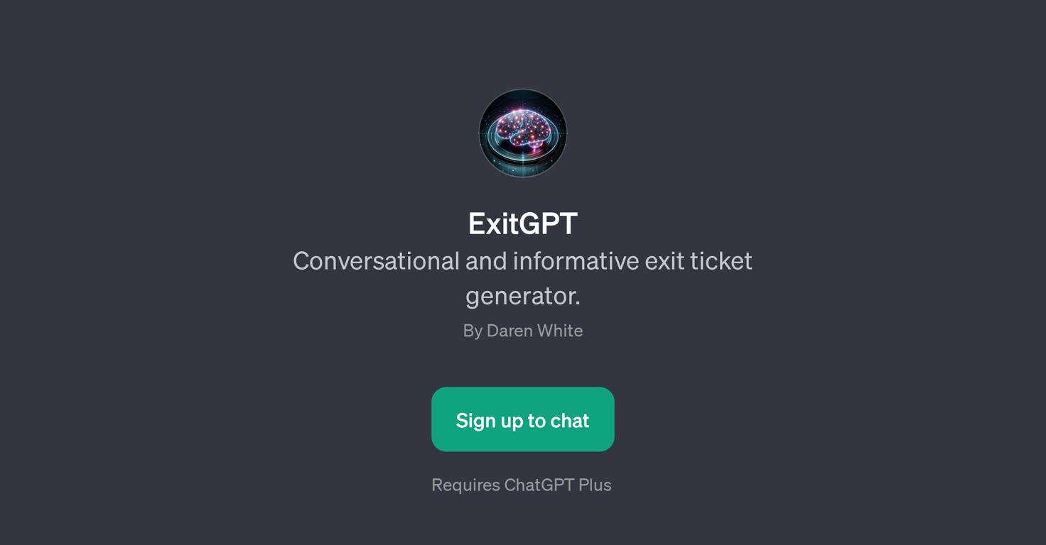 ExitGPT website