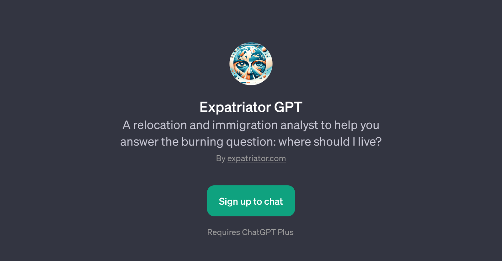 Expatriator GPT website