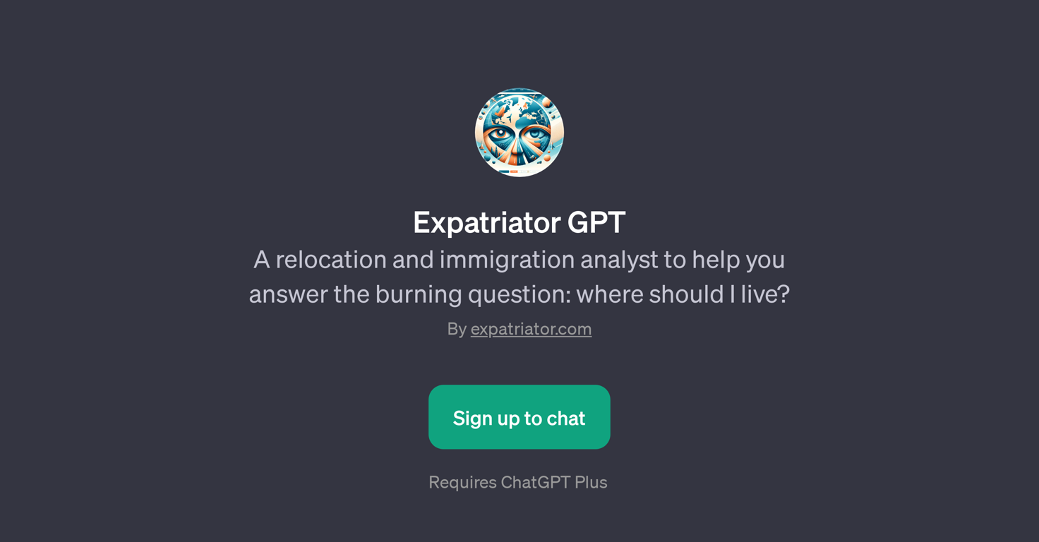 Expatriator GPT website