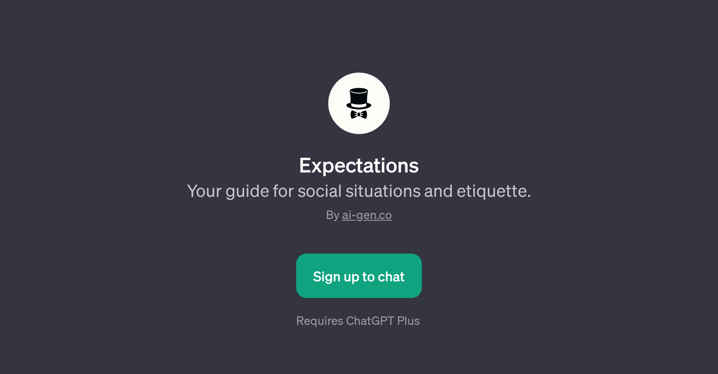 Expectations website
