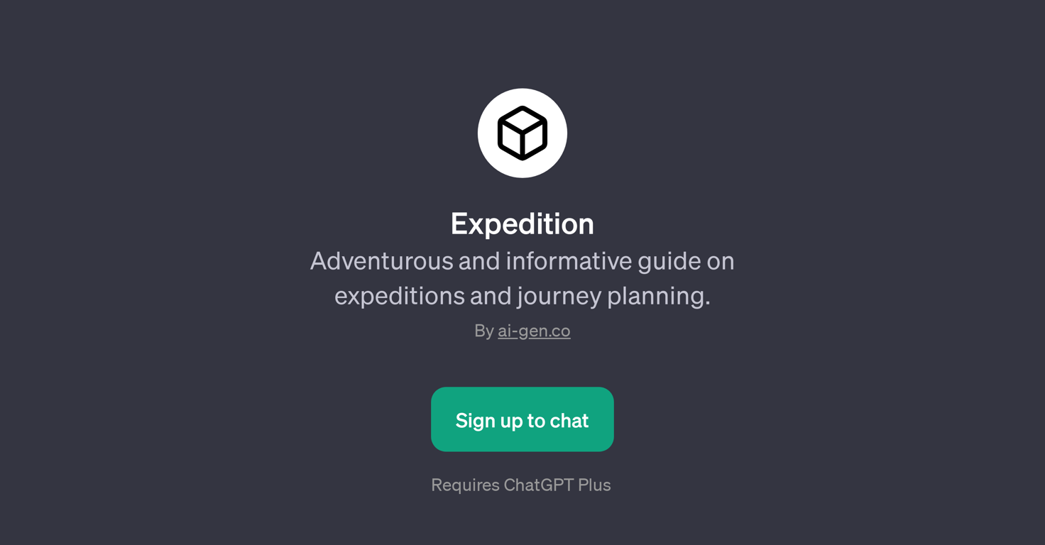 Expedition website
