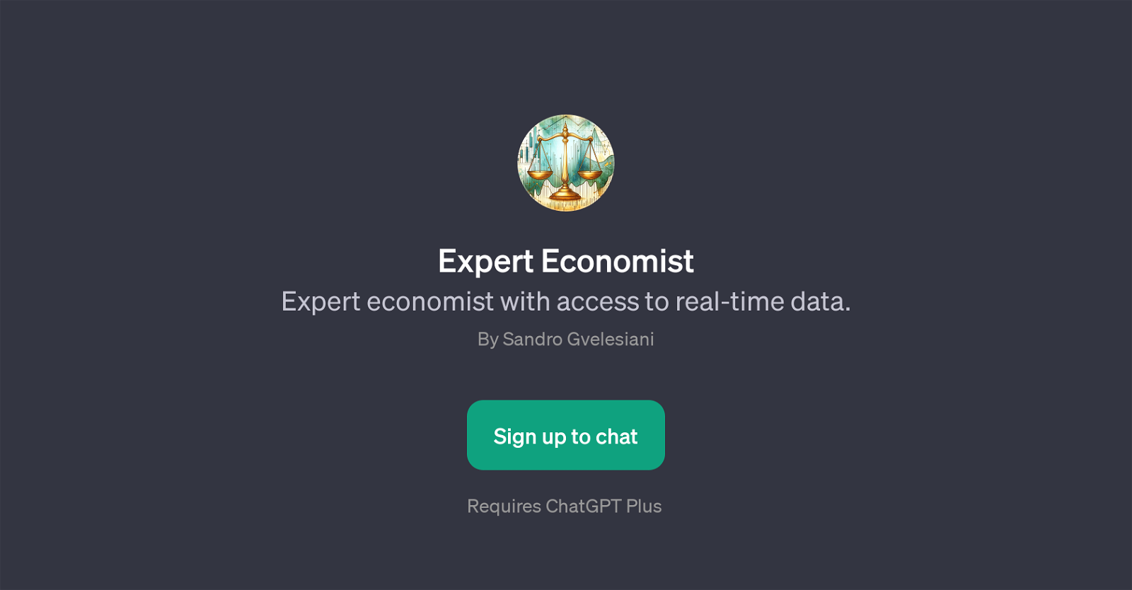 Expert Economist website