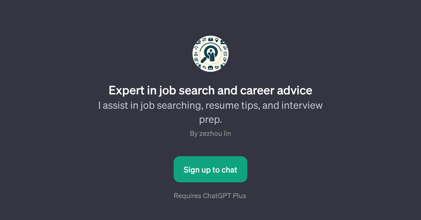 Expert in job search and career advice website