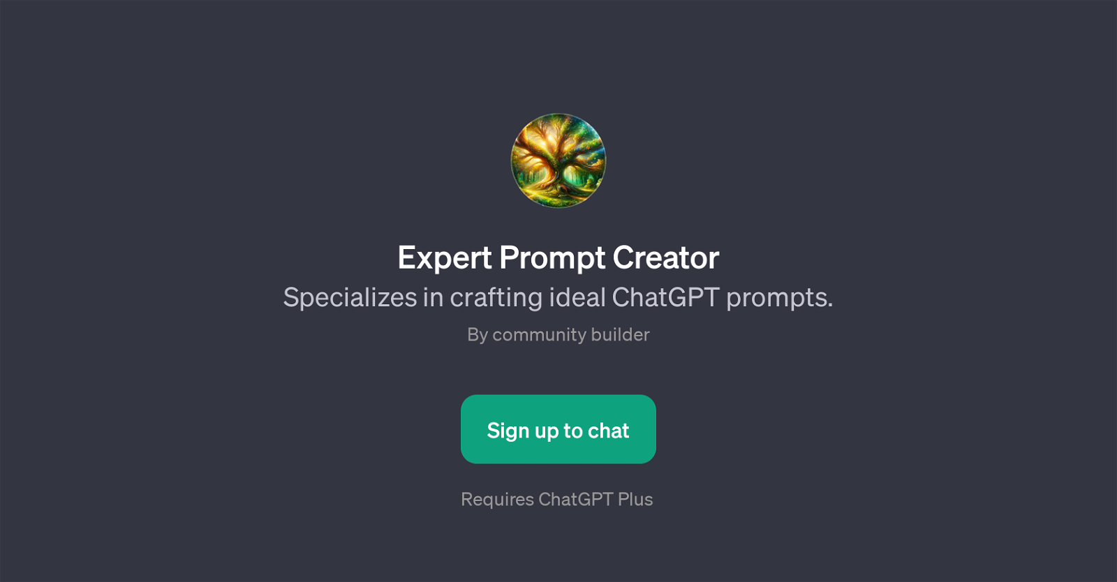 Expert Prompt Creator website