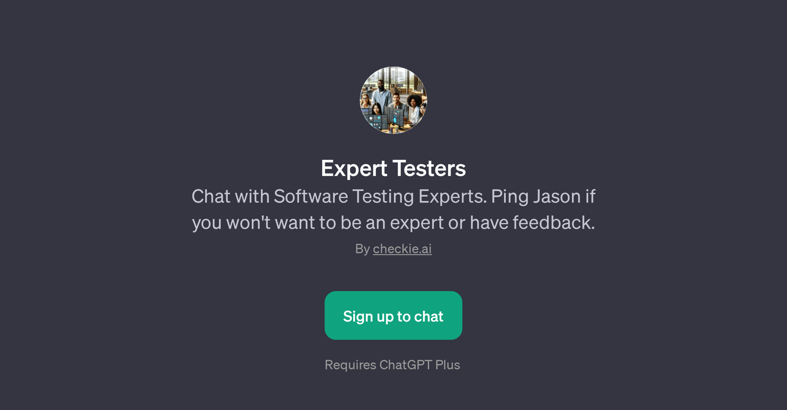 Expert Testers website