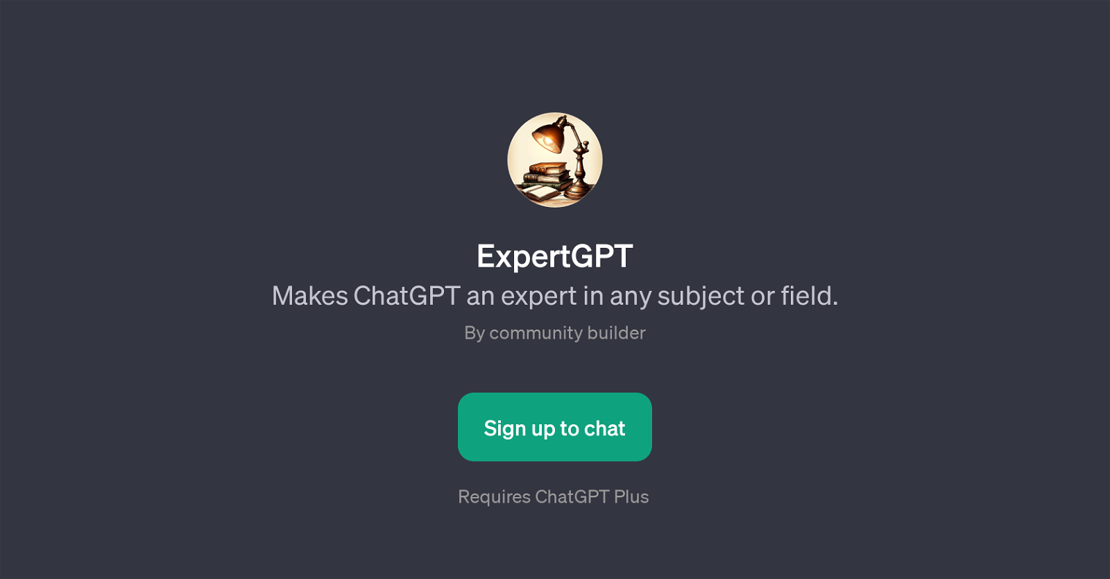 ExpertGPT website