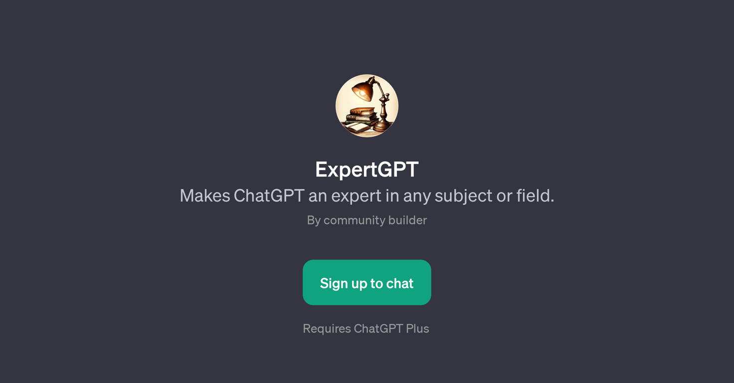 ExpertGPT website