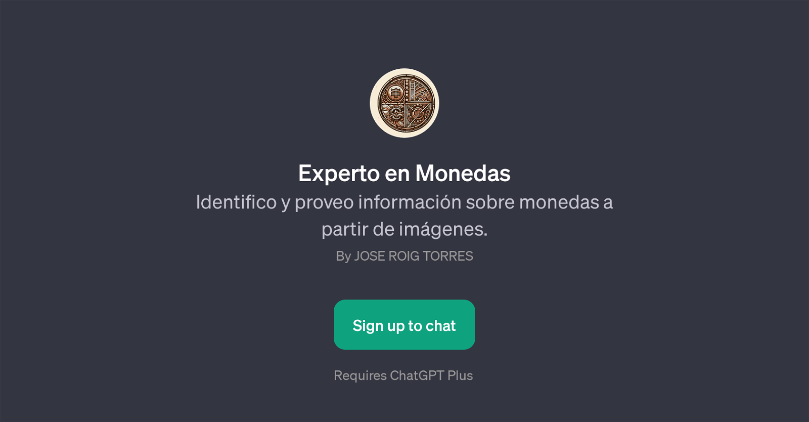 Experto en Monedas website