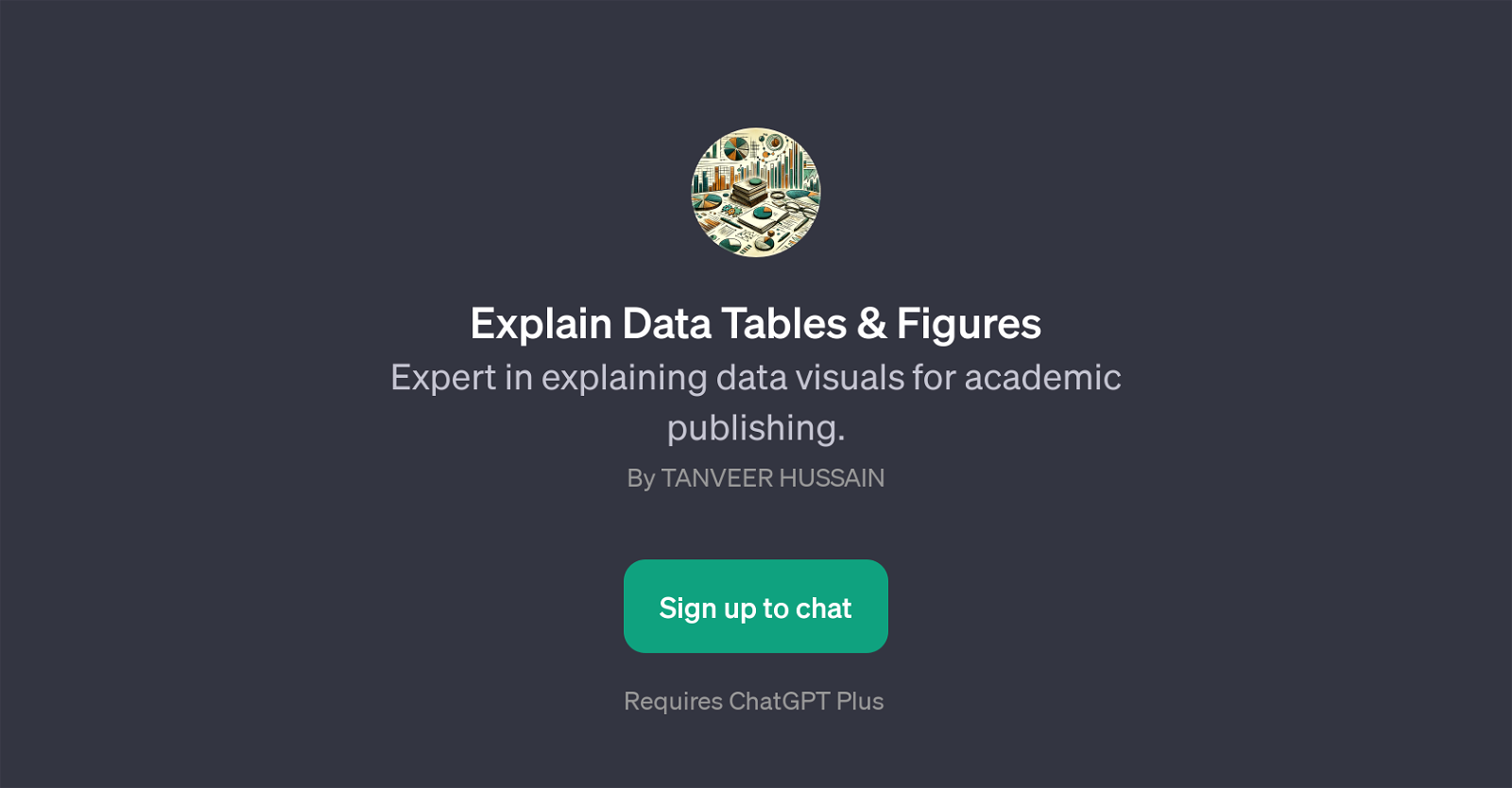 Explain Data Tables & Figures website