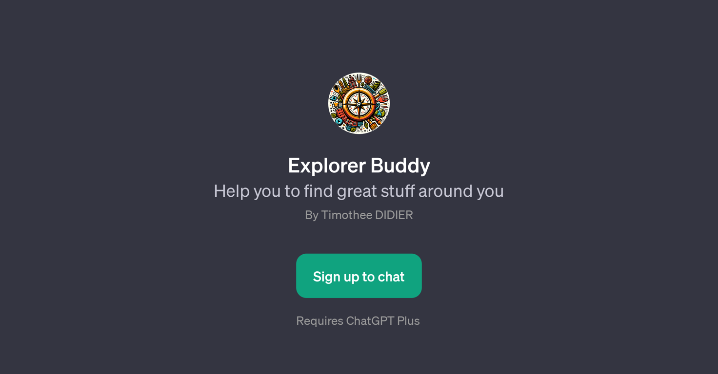 Explorer Buddy website