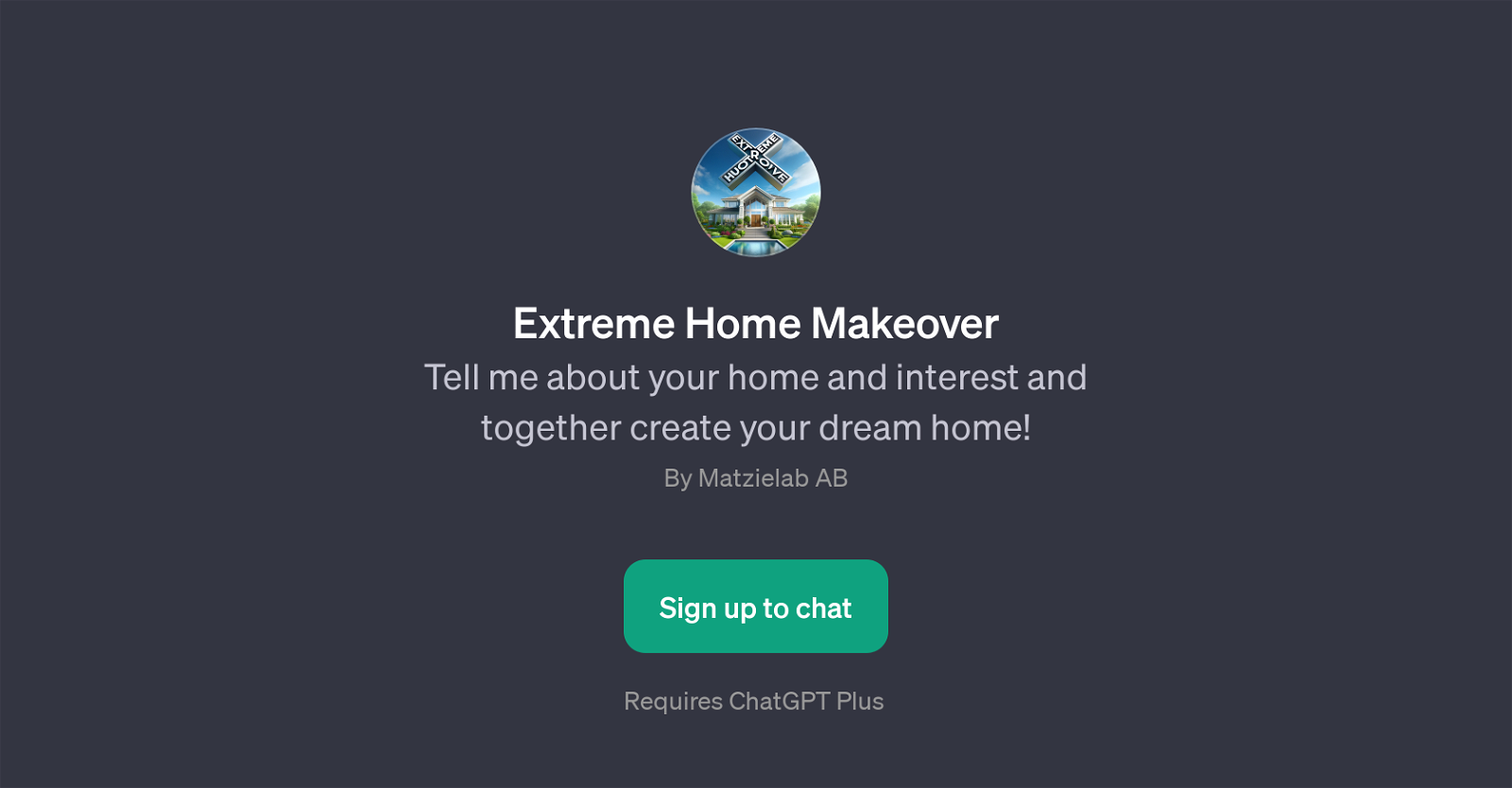 Extreme Home Makeover website