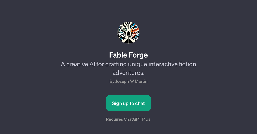 Fable Forge website