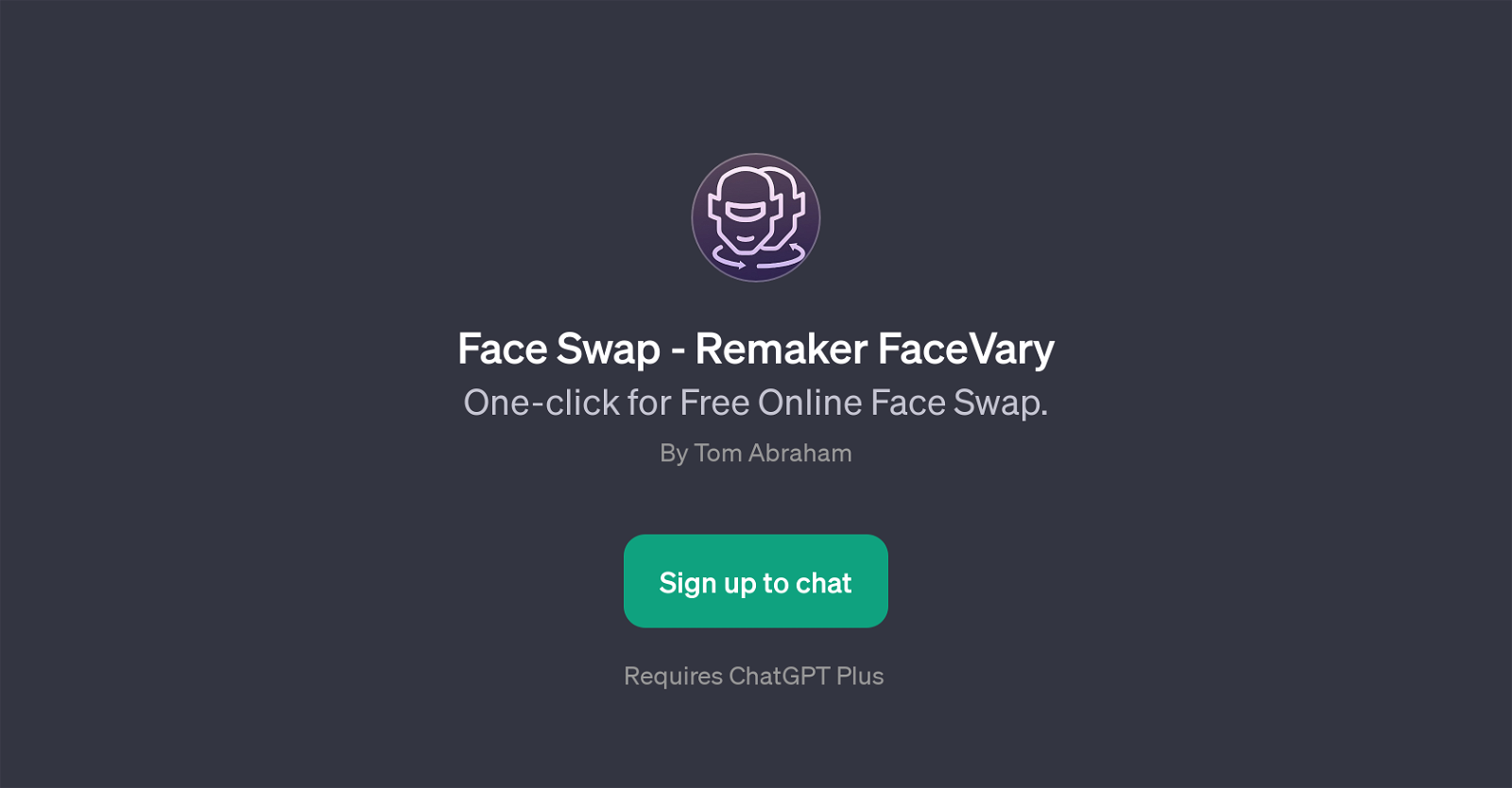 Face Swap - Remaker FaceVary website