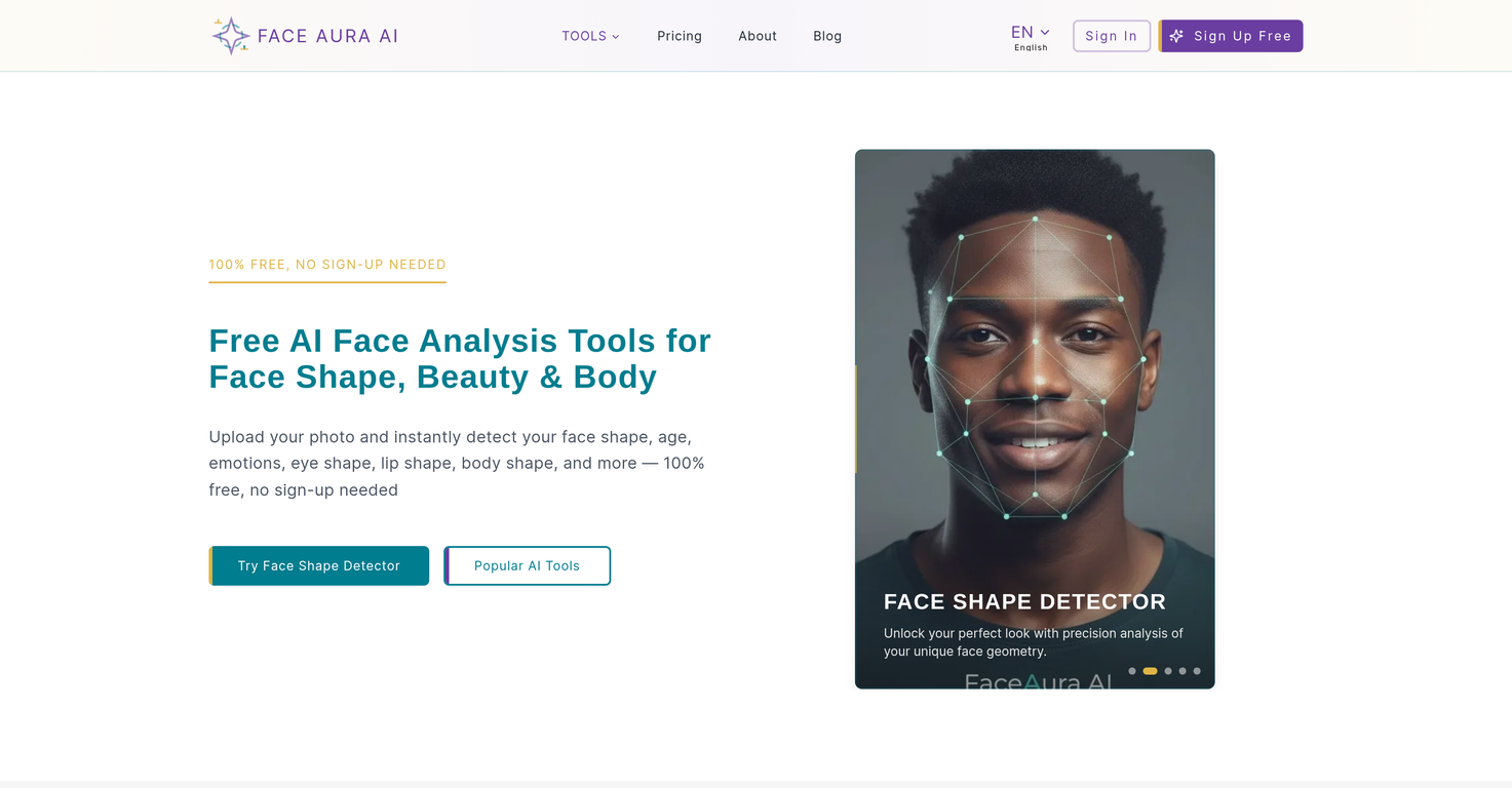 FaceAuraAI screenshot 1