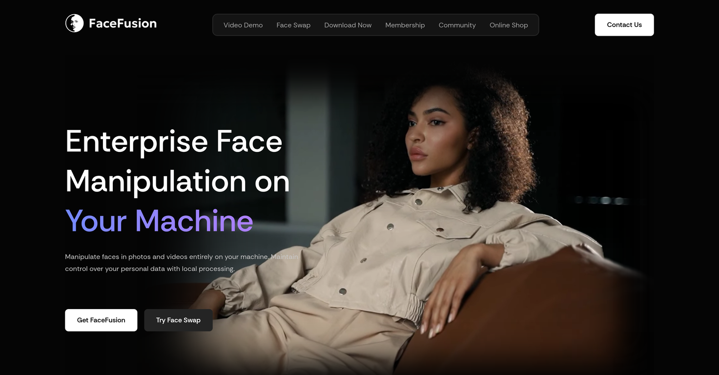 FaceFusion website