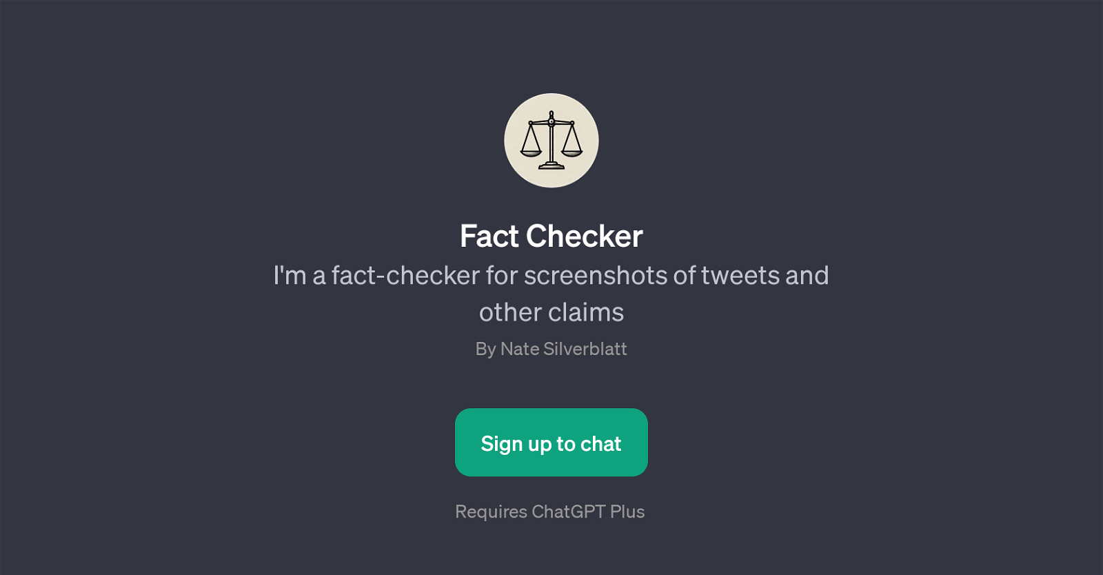 Fact Checker website