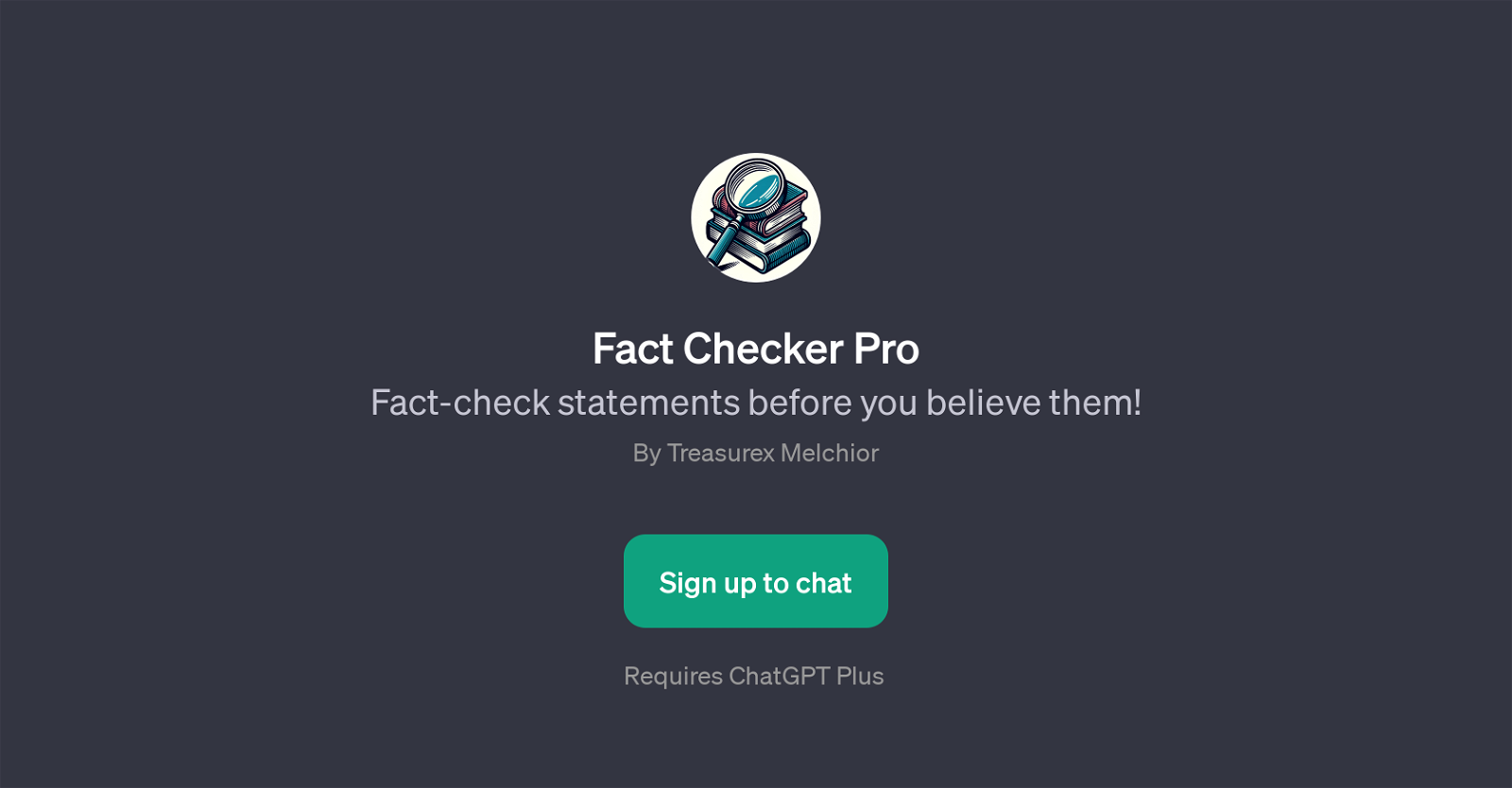 Fact Checker Pro website