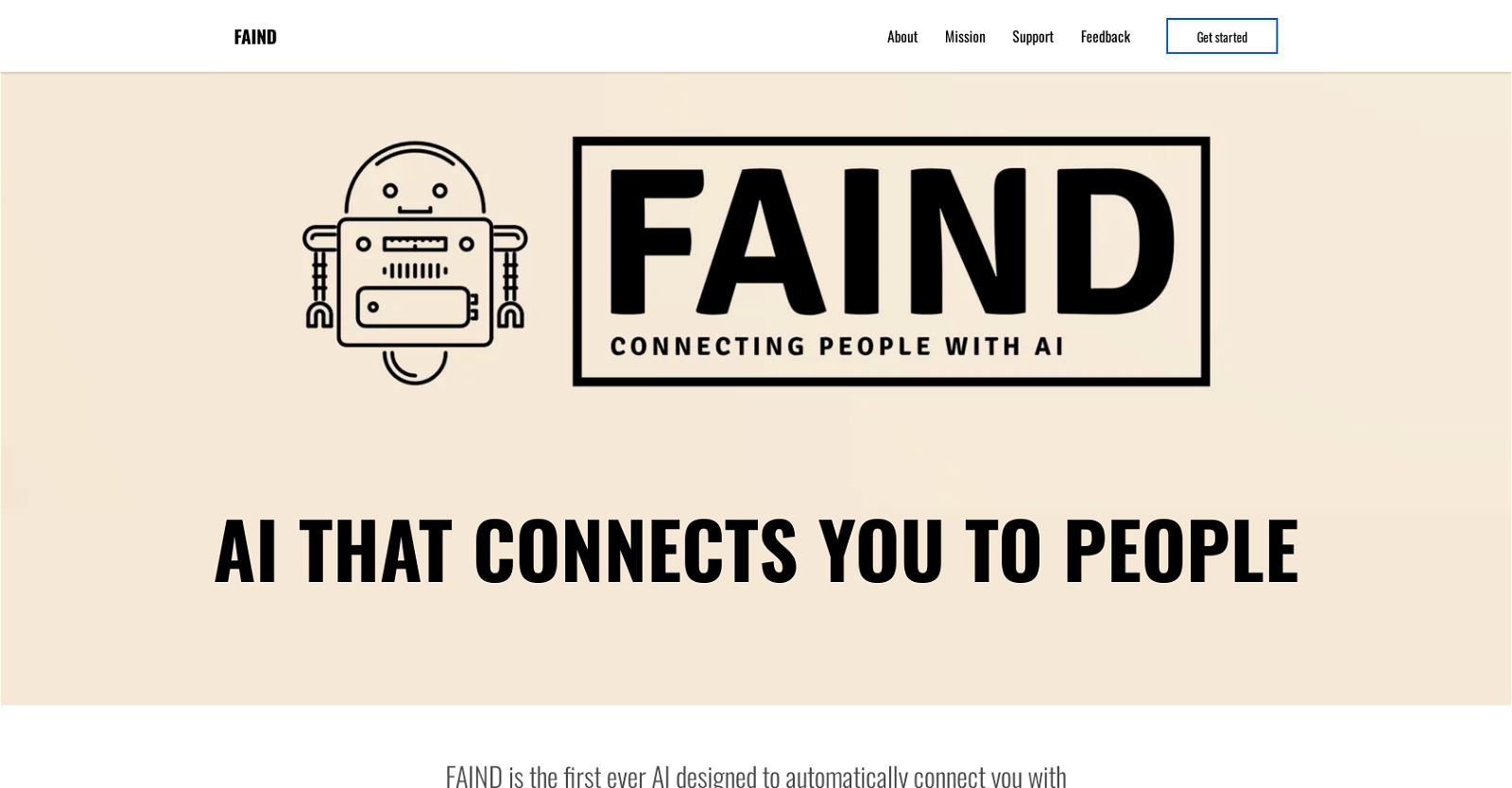 FAIND website