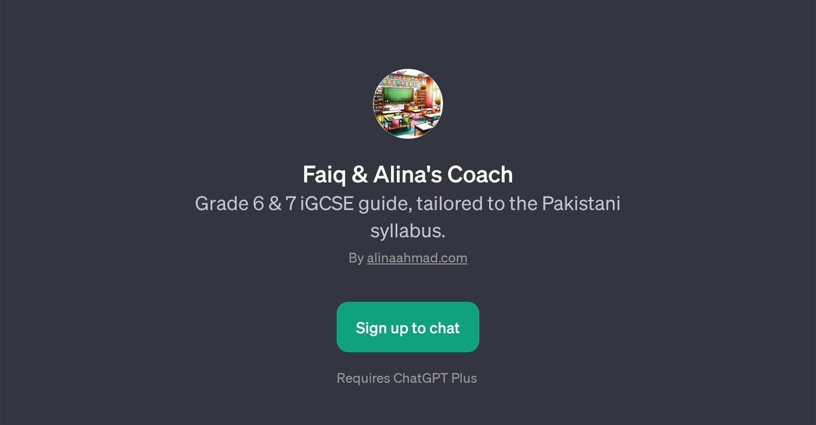 Faiq & Alina's Coach website