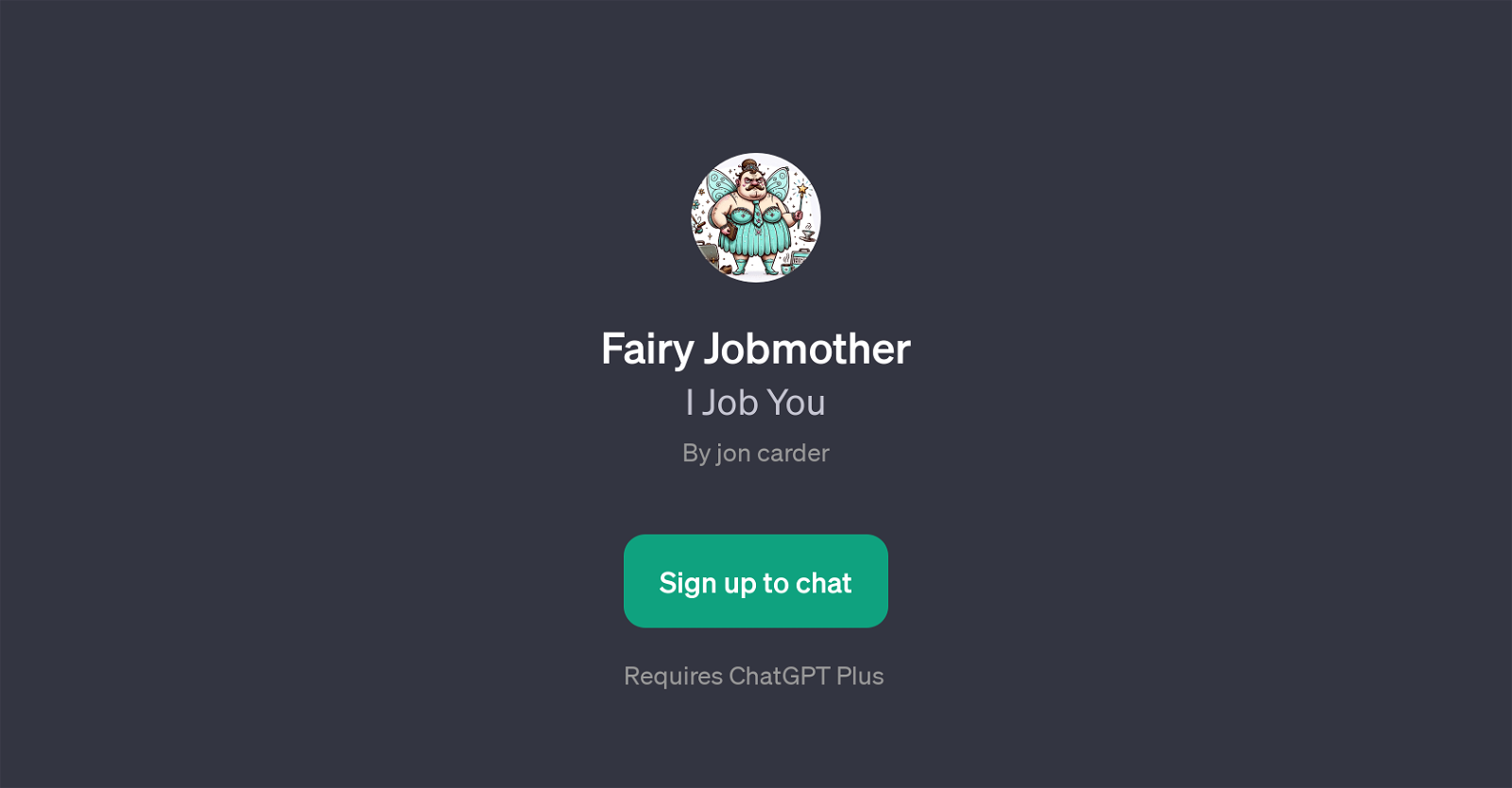 Fairy Jobmother website