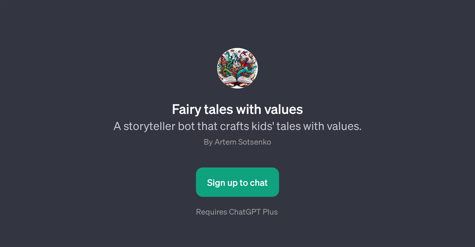 Fairy tales with values website