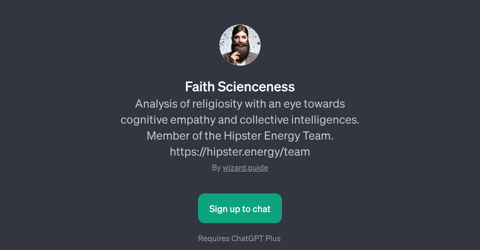 Faith Scienceness website