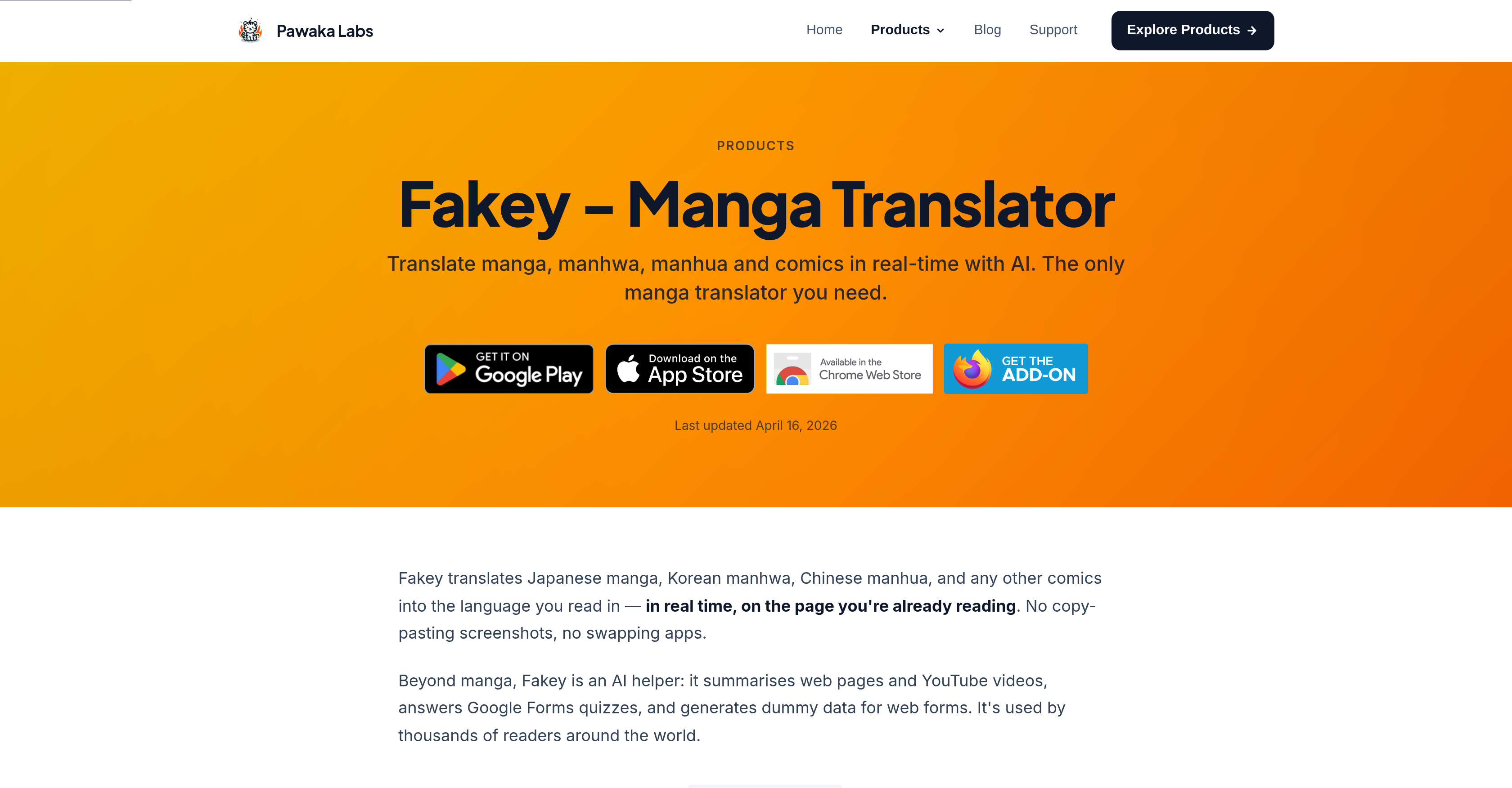 Manga Translator by Fakey screenshot