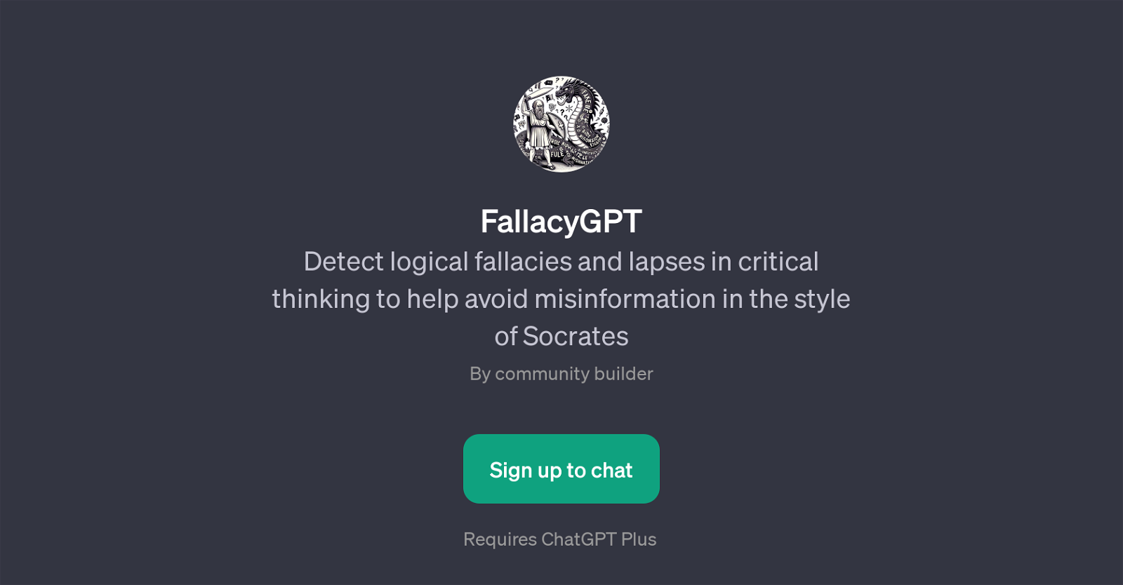 FallacyGPT website