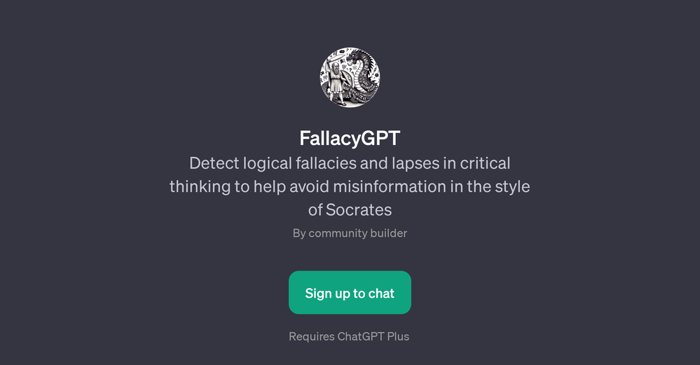 FallacyGPT website