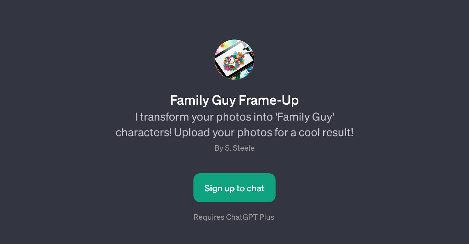 Family Guy Frame-Up website