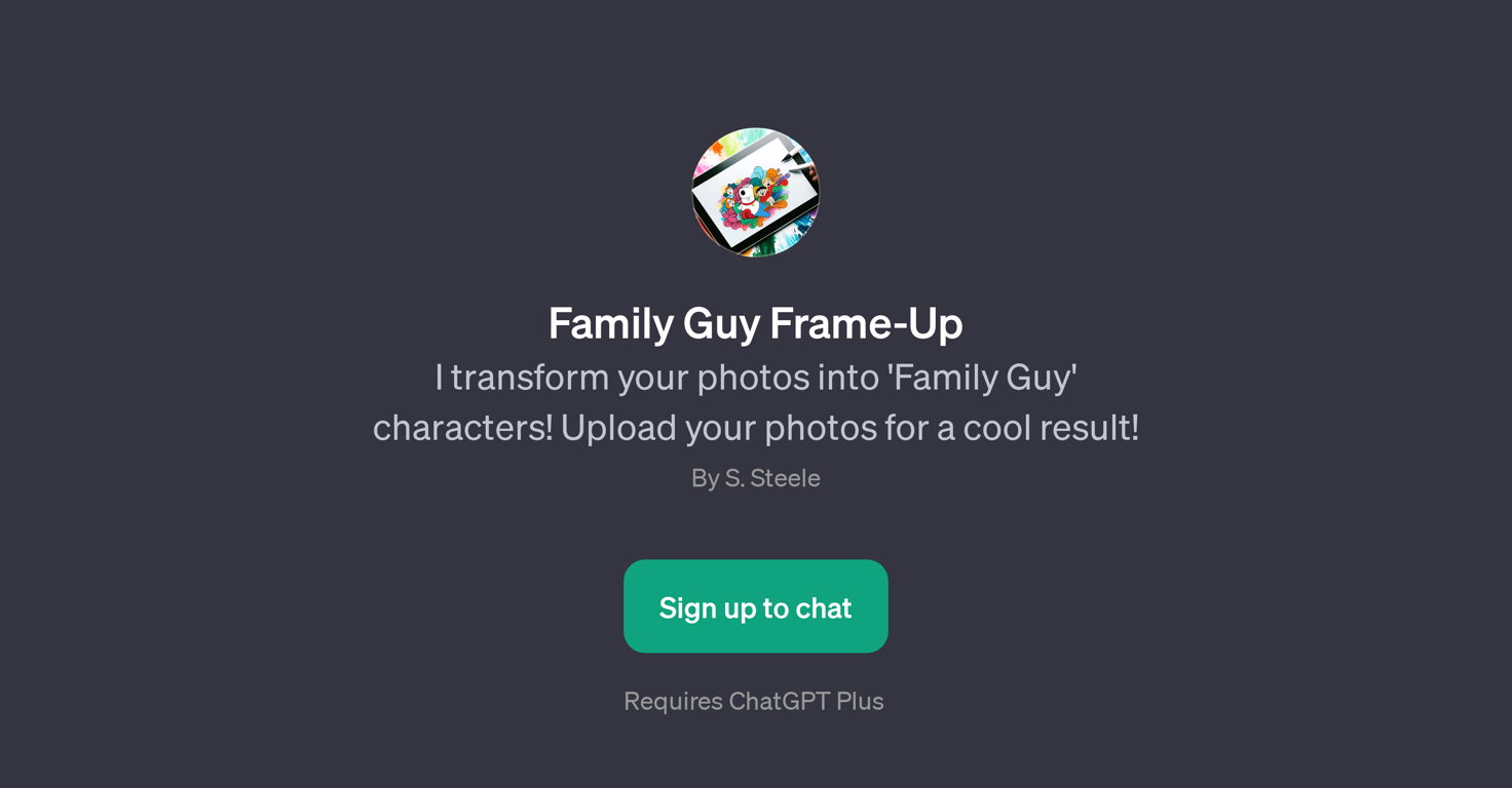 Family Guy Frame-Up website