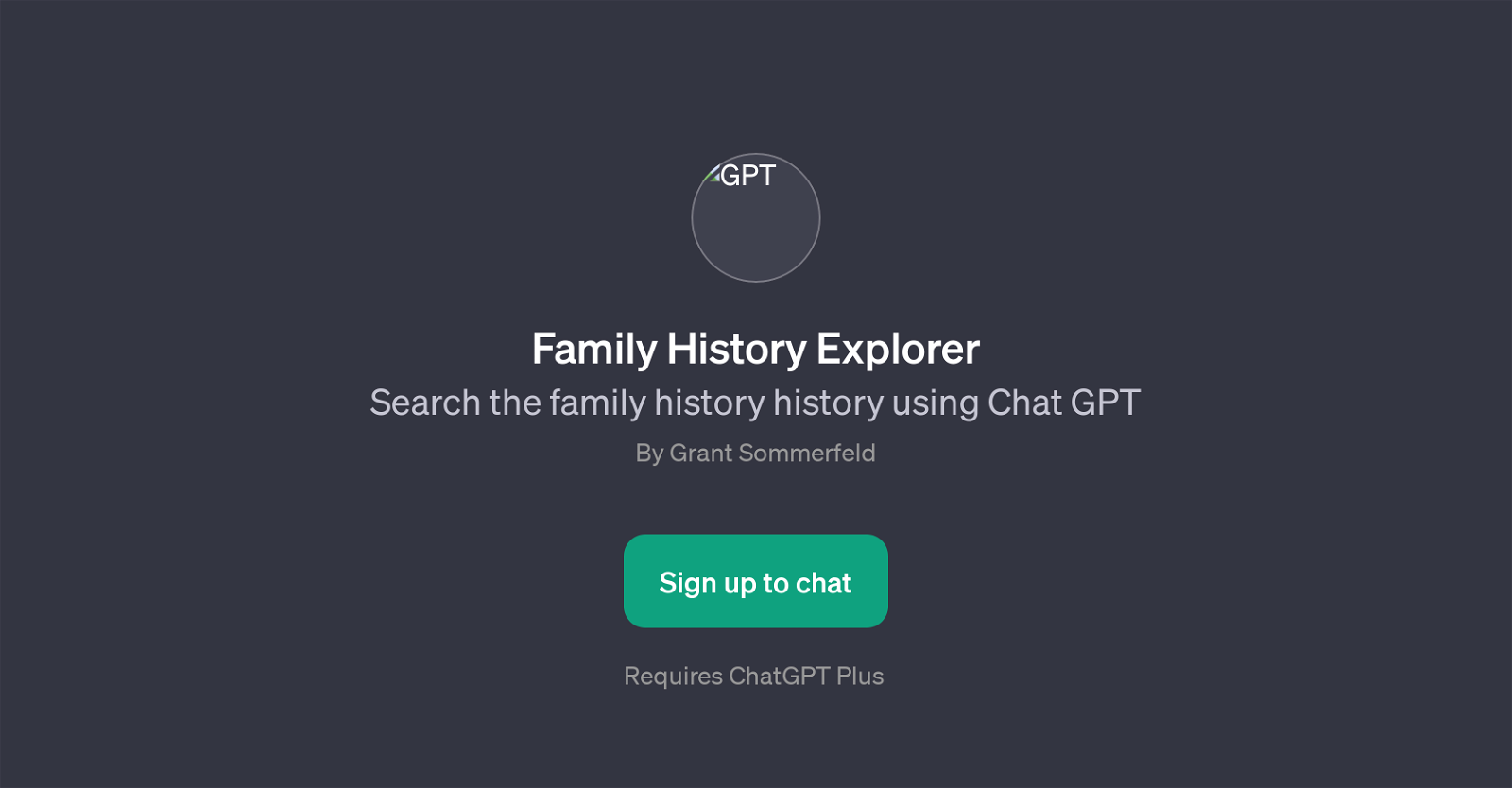 Family History Explorer website