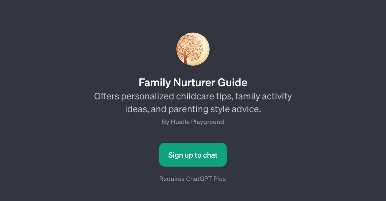 Family Nurturer Guide website