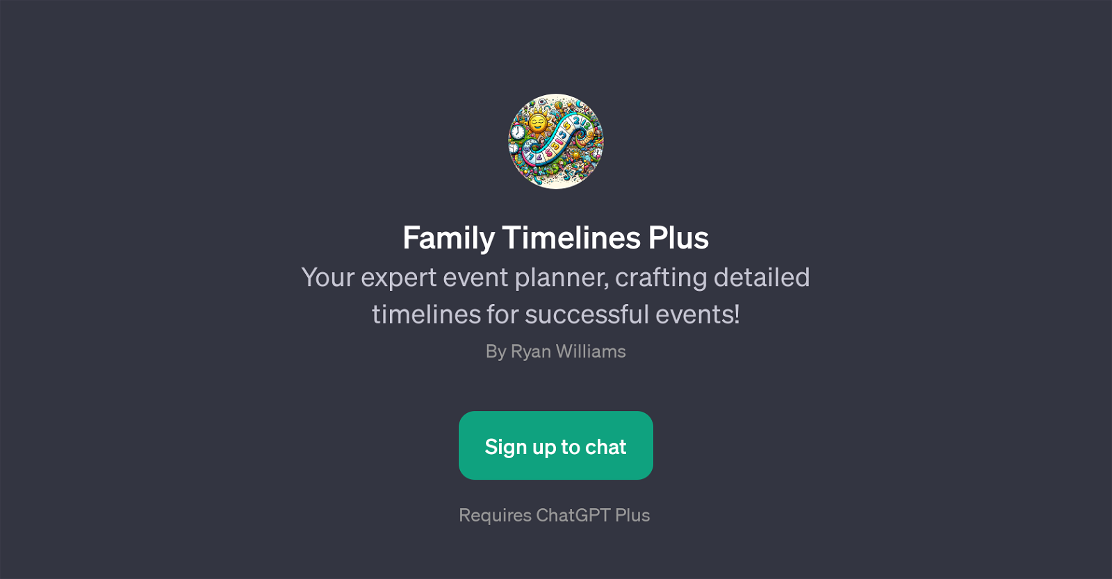Family Timelines Plus website