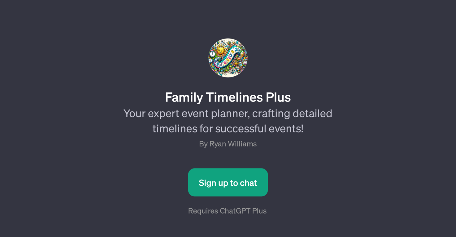 Family Timelines Plus website