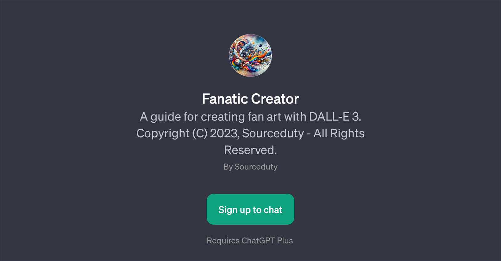 Fanatic Creator website