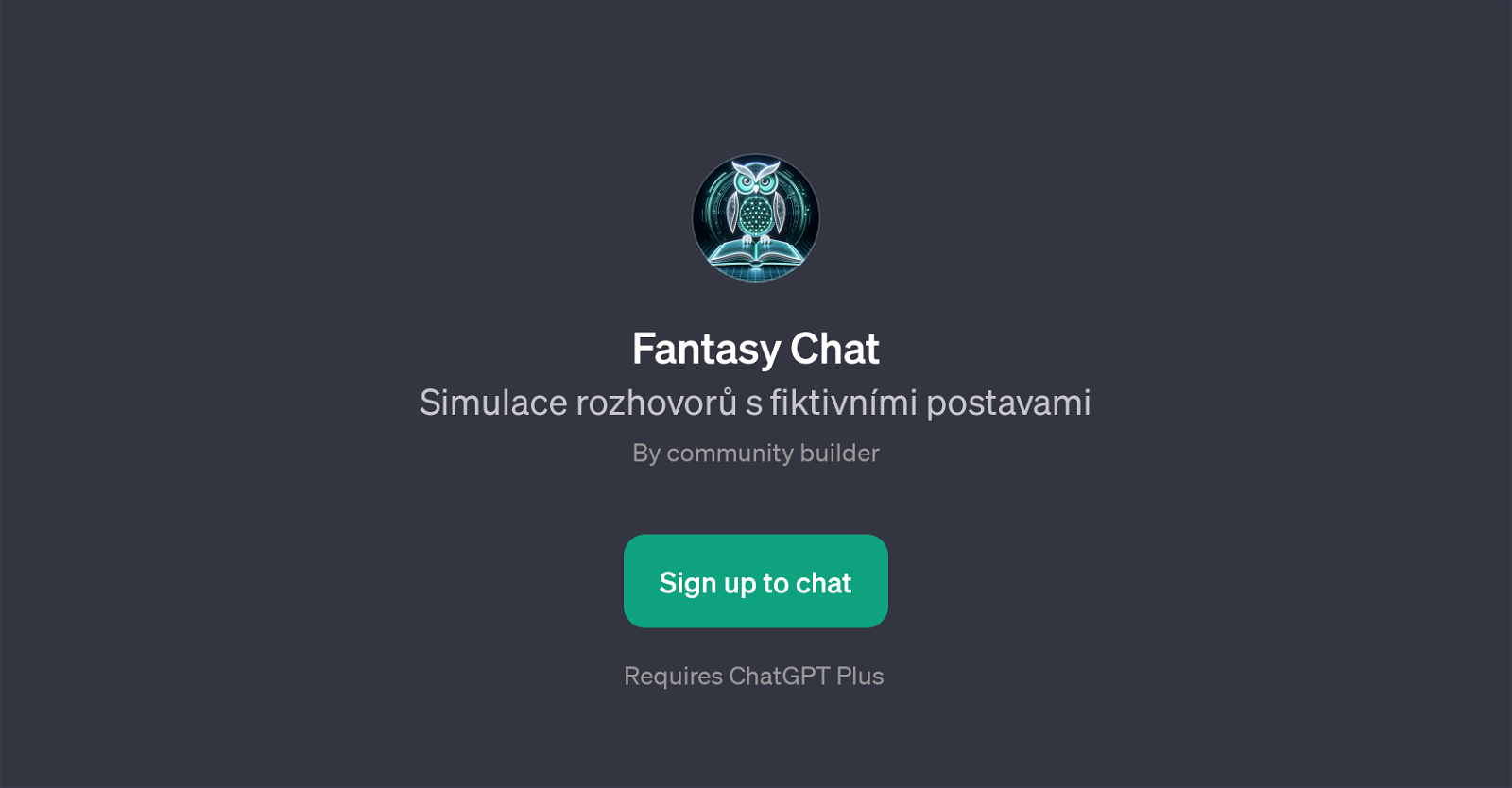 Fantasy Chat website
