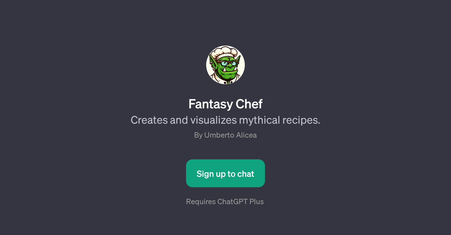 Fantasy Chef website
