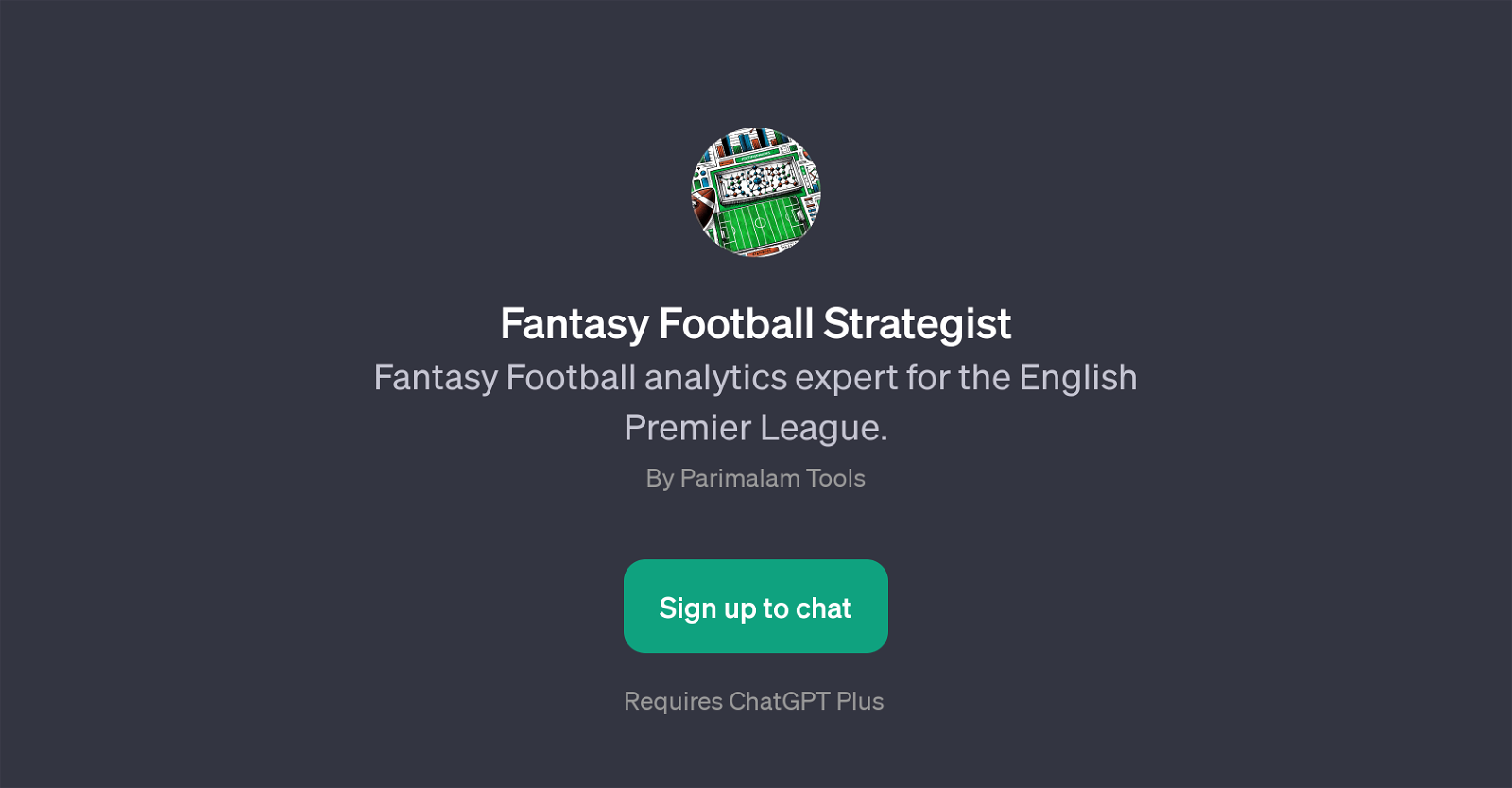 Fantasy Football Strategist website