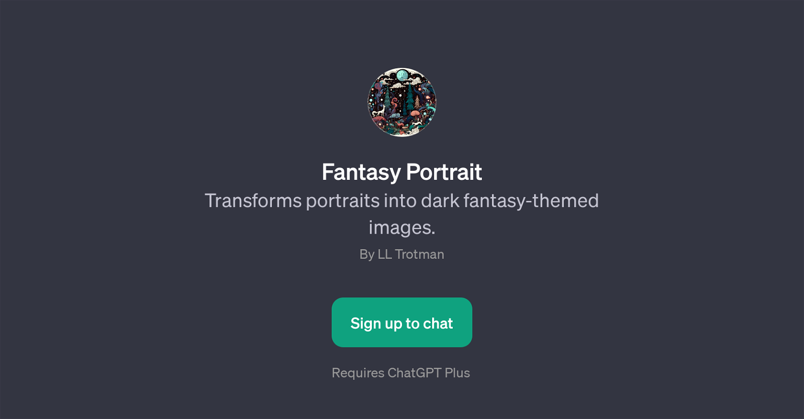 Fantasy Portrait website