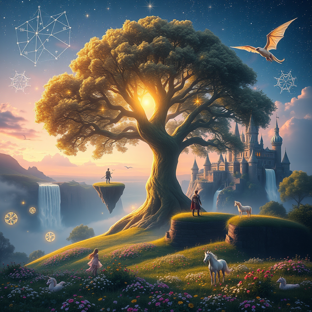 Fantasy Wallpaper Generator website