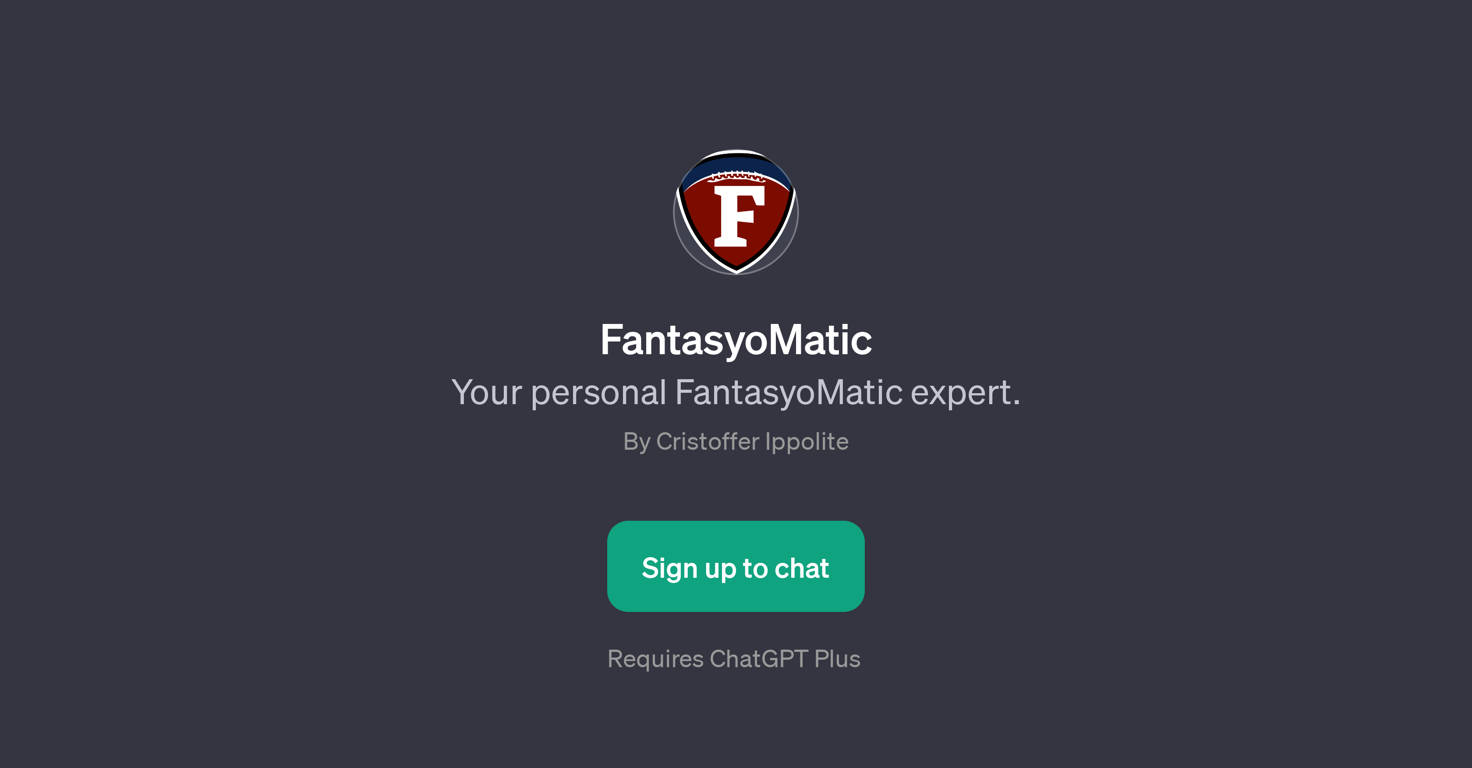FantasyoMatic website