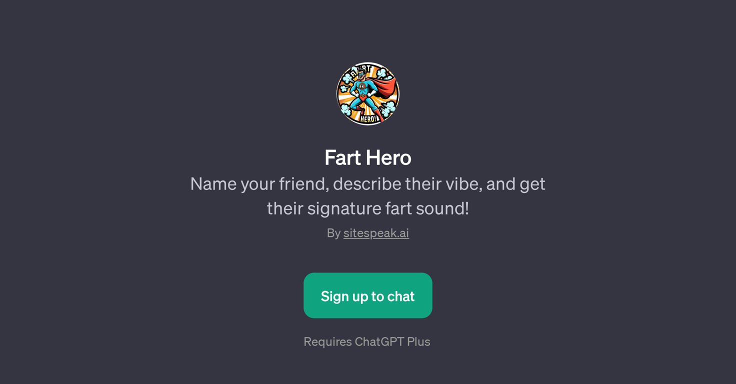 Fart Hero website