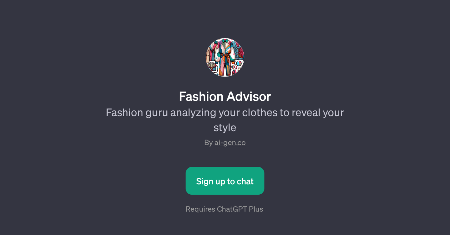 Fashion Advisor website