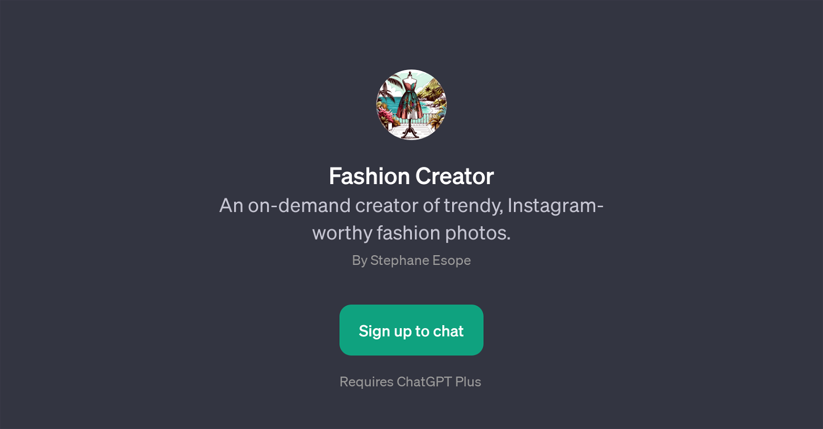 Fashion Creator website