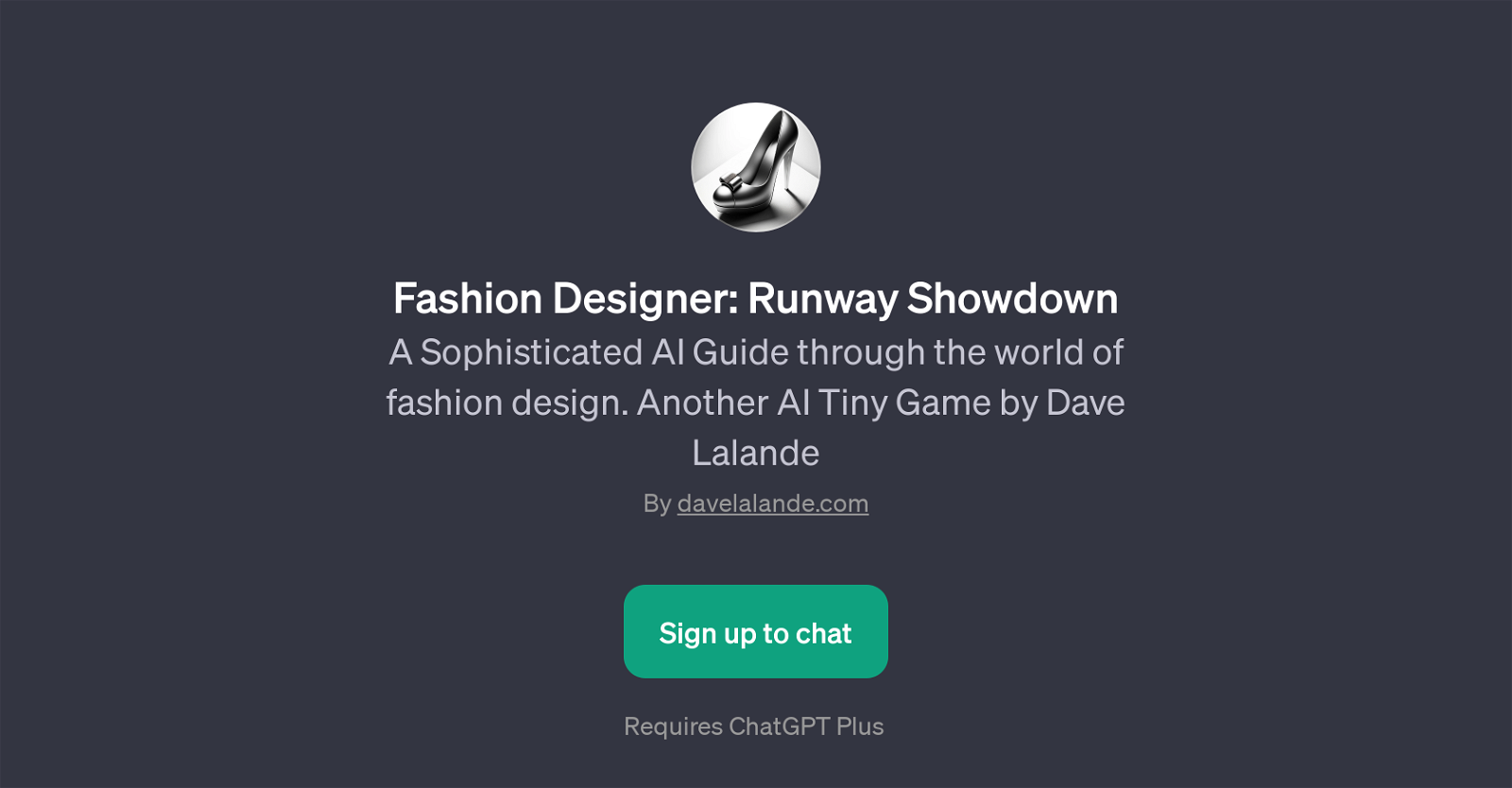 Fashion Designer: Runway Showdown website