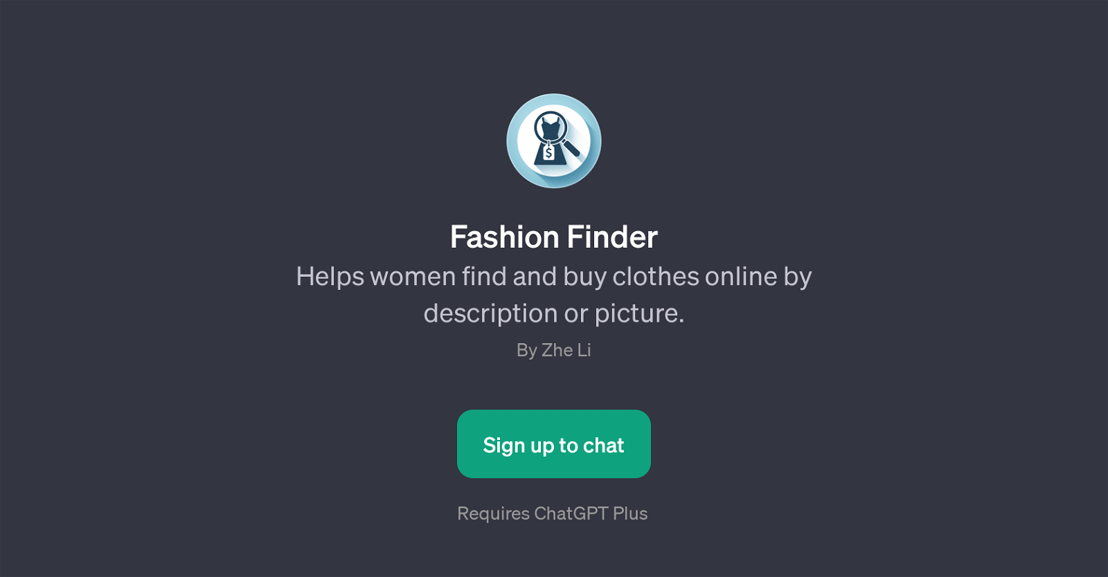 Fashion Finder website
