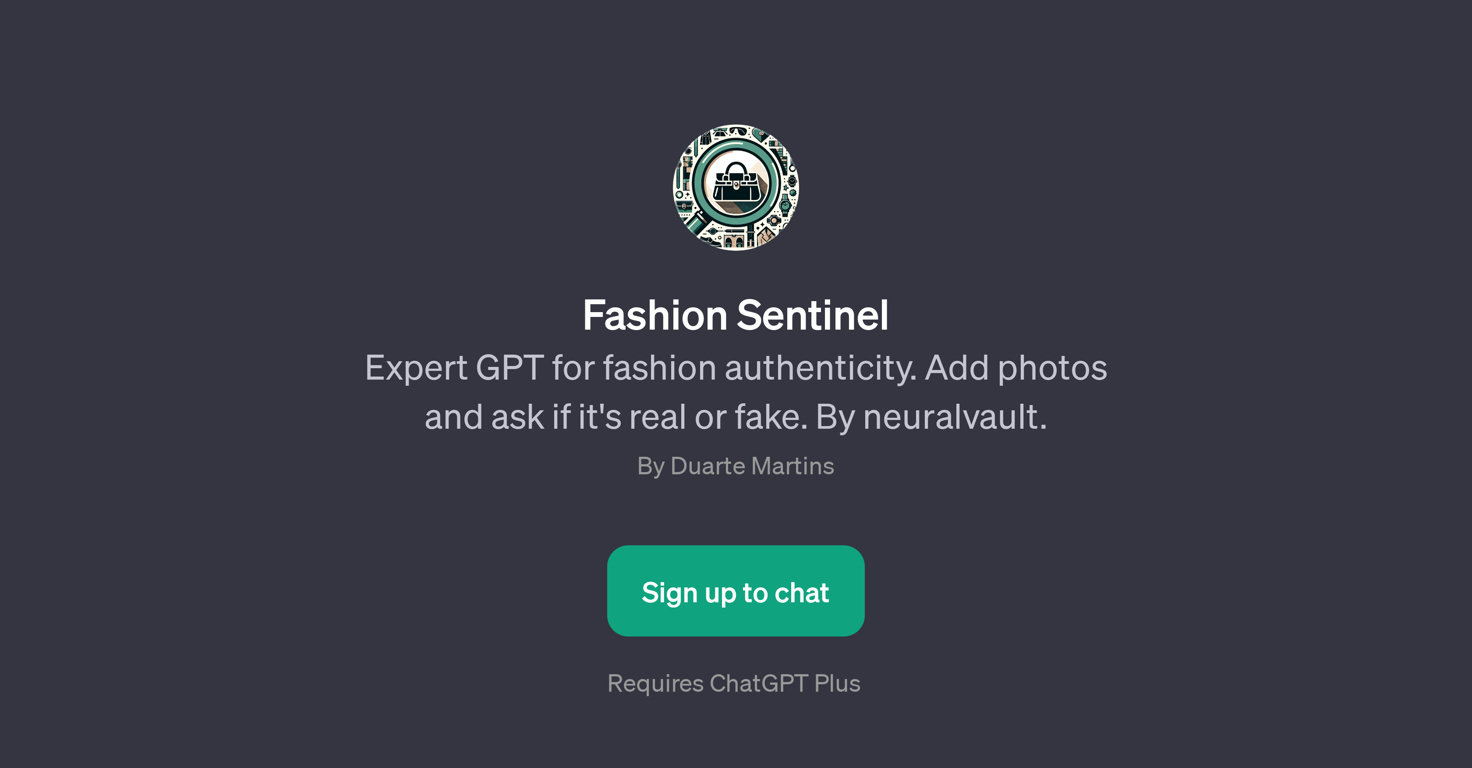 Fashion Sentinel website